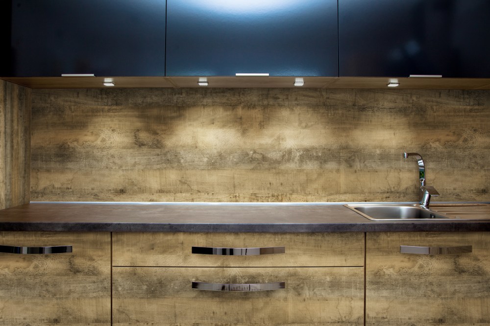 Modern furniture in the kitchen